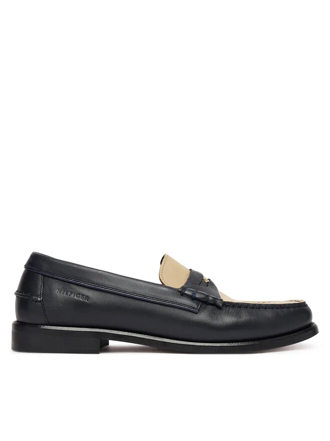 Tommy Hilfiger Мокасины Penny Crust FM0FM05836 темно-синие