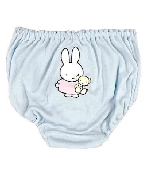 Трусы детские 3 пары Miffy хлопок с полиэстером синий — фото 4