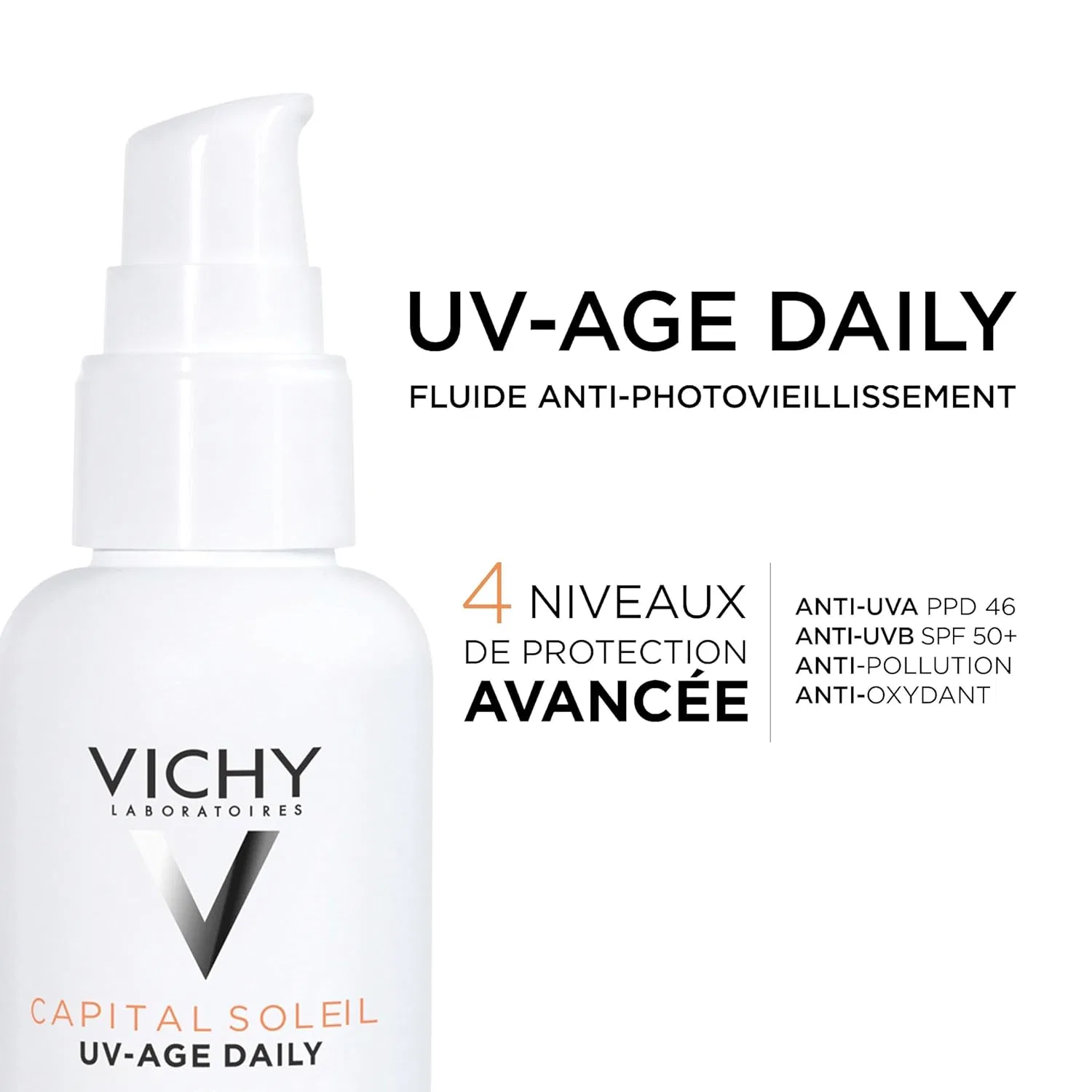Тонирующий солнцезащитный крем VICHY UV-Age Daily SPF 50+, 40 мл Vichy — фото 2