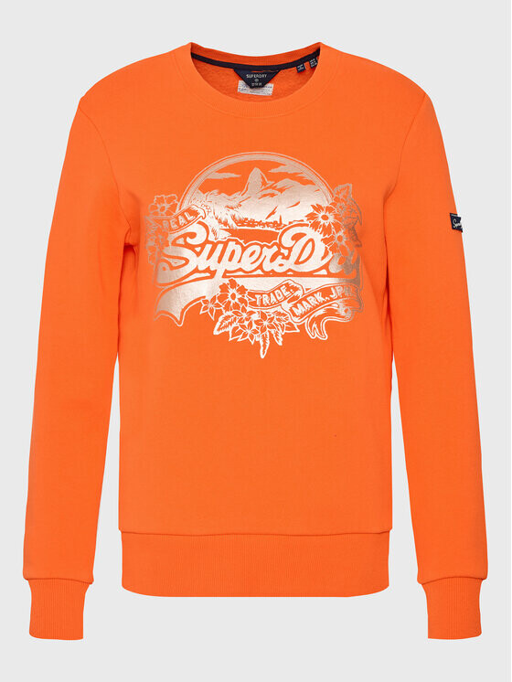 

Толстовка обычного кроя Superdry, оранжевый