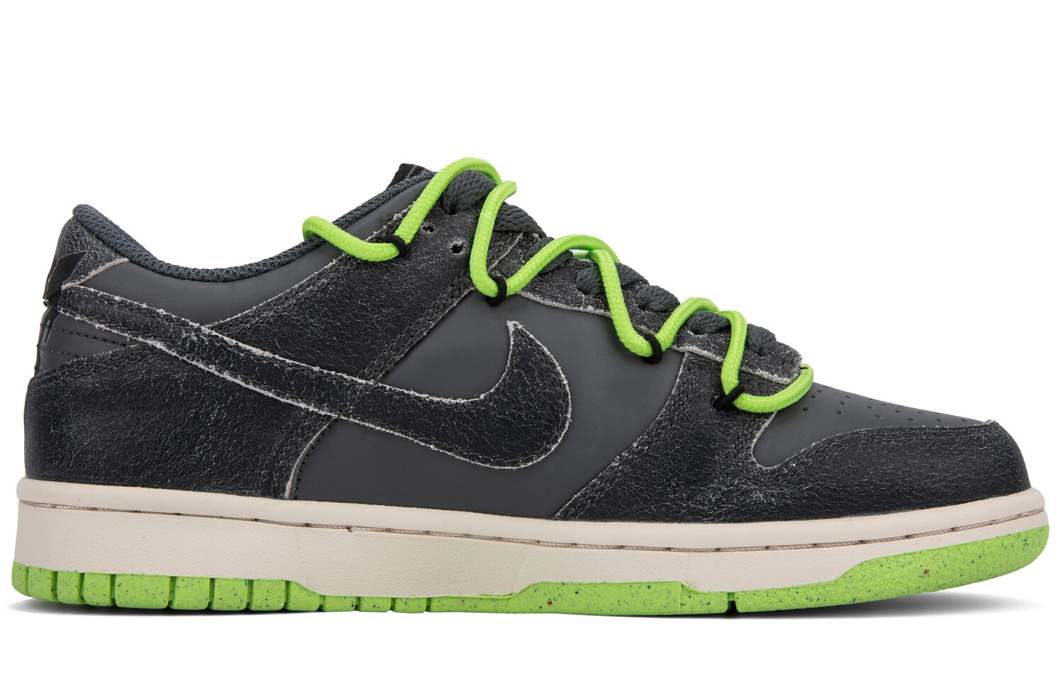 

Кроссовки Nike Dunk Skateboarding Shoes Unisex Low-top Grey/green, серый
