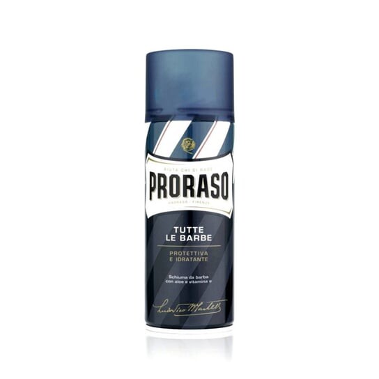 

Синяя, защитная пена для бритья, 400 мл Proraso