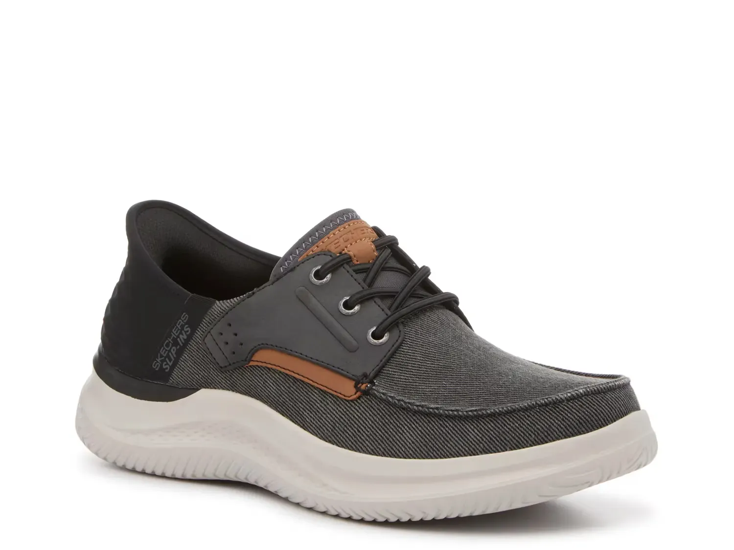 

Hands Free Slip-Ins Relaxed Fit Hasting Niko Slip-On Skechers, Black