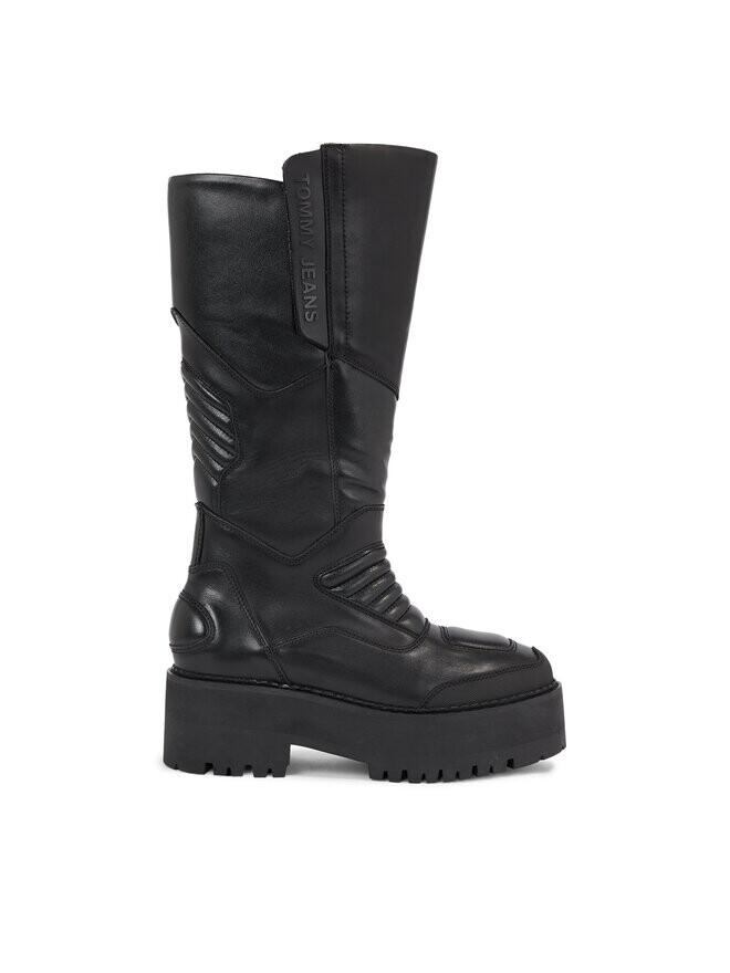 

Сапоги Tommy Jeans Tjw Long Shaft Biker, черный