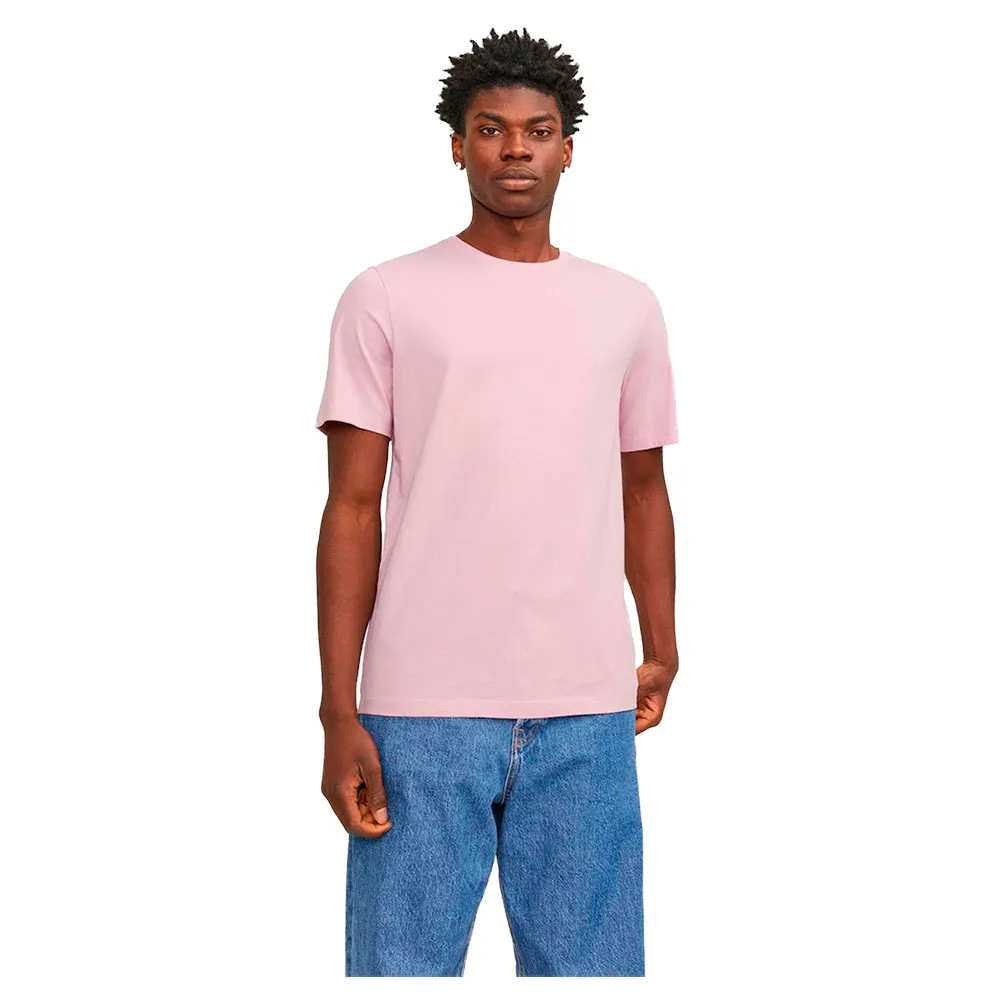 

Футболка с коротким рукавом Jack & Jones Organic Basic, розовый