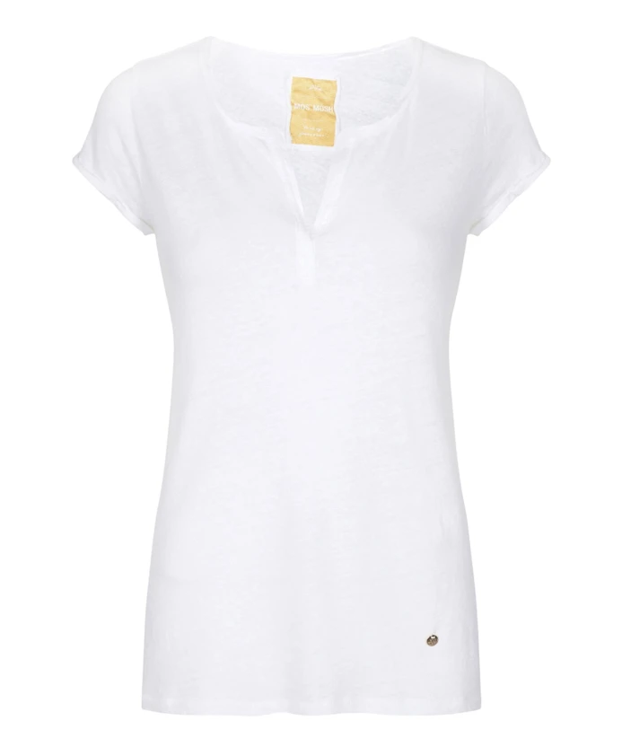 

Белая футболка Troy - стильная футболка Mos Mosh, белый