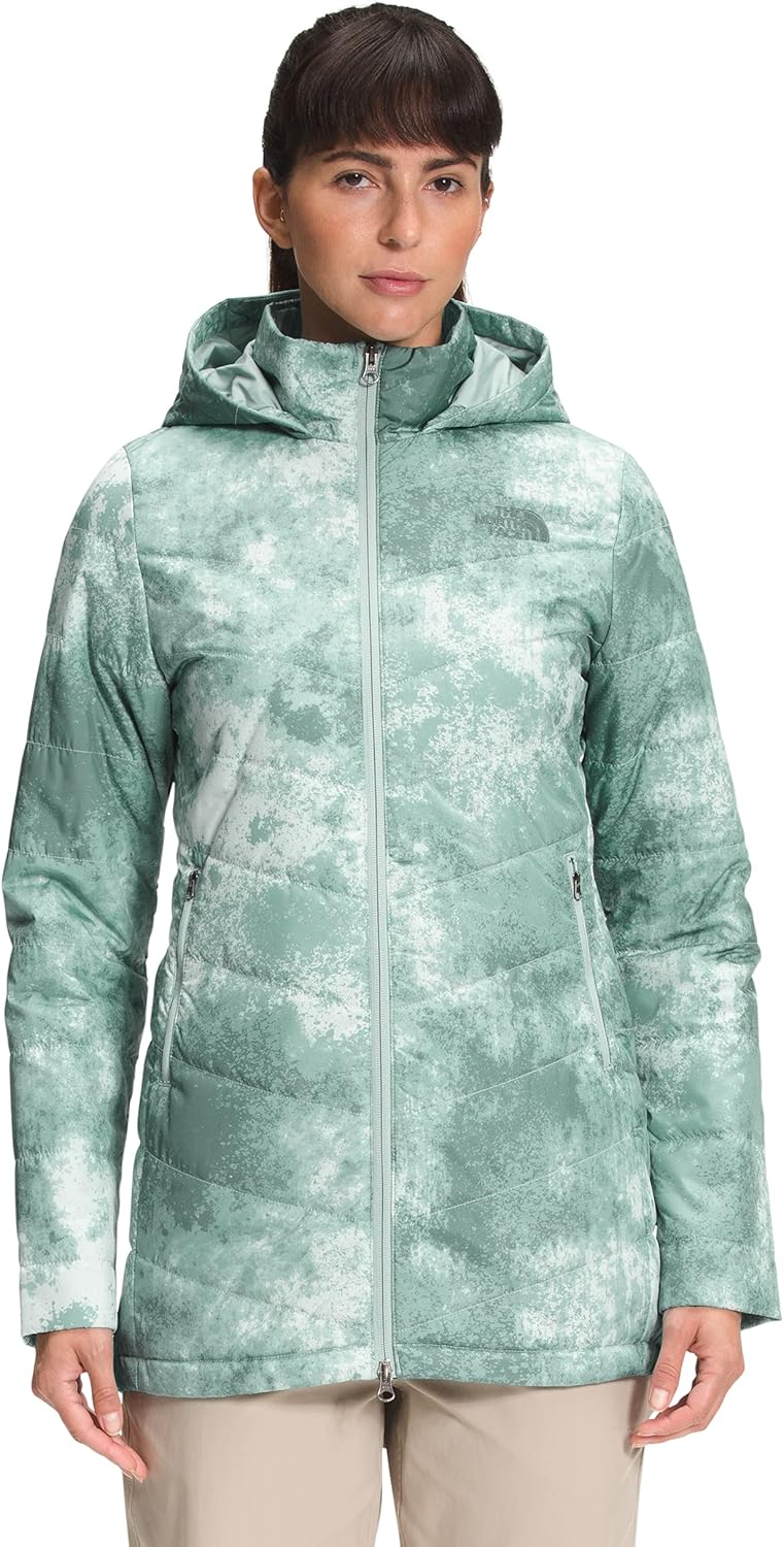 

The North Face Парка Tamburello для женщин, Jadeite Green Color Spray Print