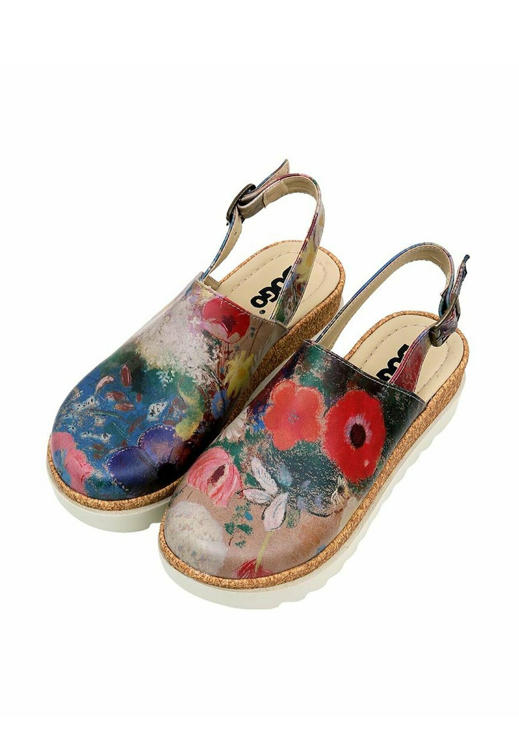 Босоножки на платформе AKITA FULL OF HOPE - Platform heels Dogo, цвет Natur — фото 2