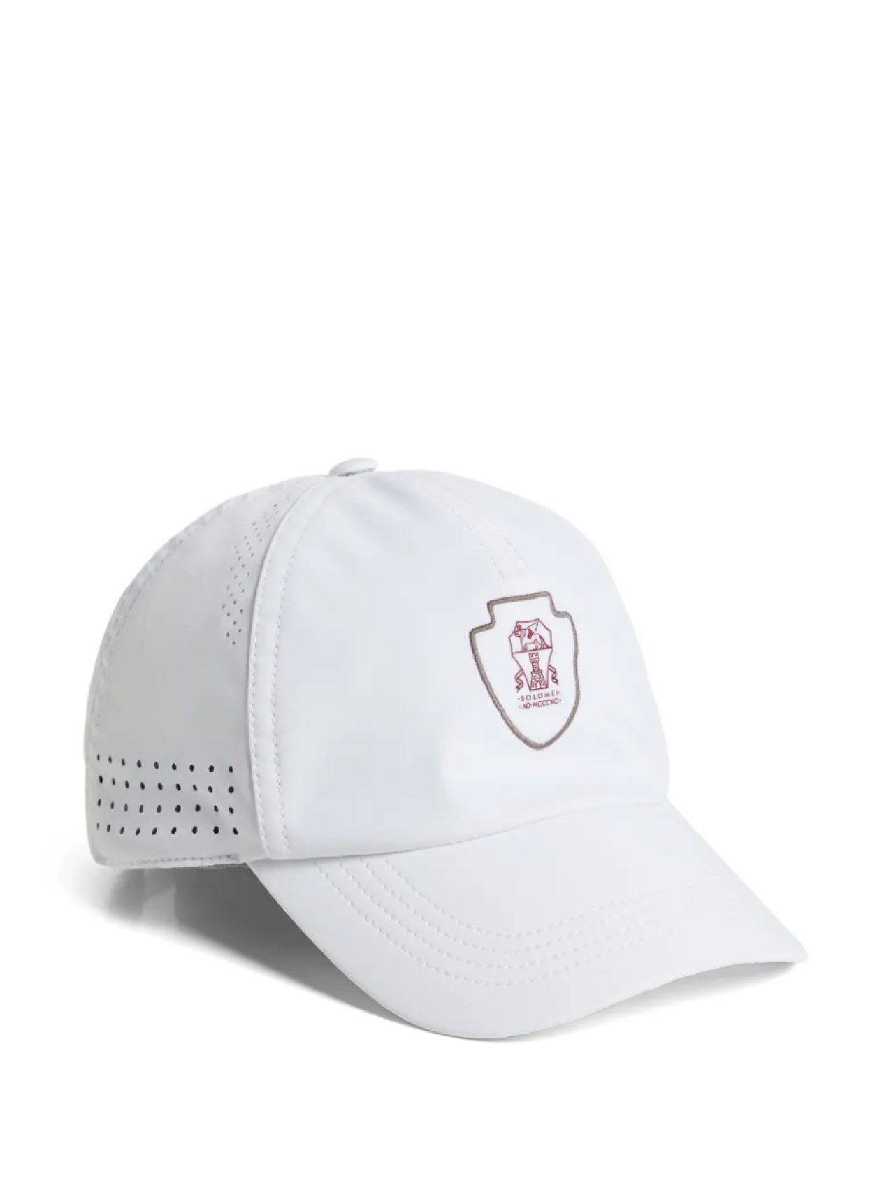 

Бейсболка с нашивкой-логотипом Brunello Cucinelli Kids, серый