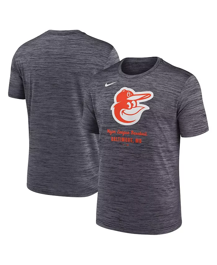 

Мужская серая футболка Baltimore Orioles Velocity Performance Nike
