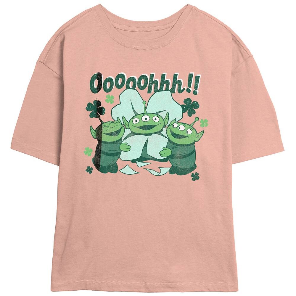 

Футболка с рисунком скиммера для детей Disney/Pixar's Toy Story Alien Shenanigans, цвет Blush