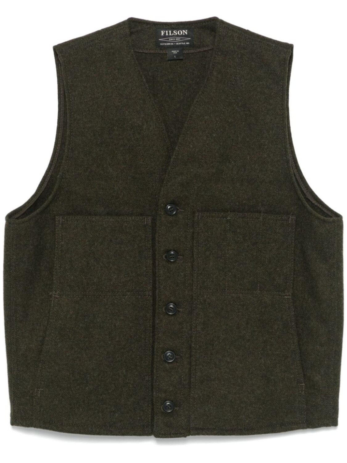 

Жилет Mackinaw Filson, зеленый