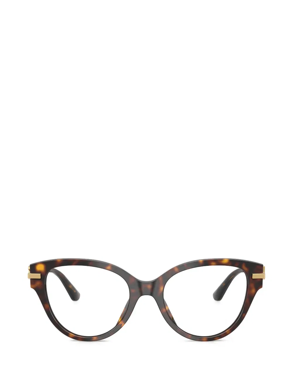 Очки «кошачий глаз» Dolce & Gabbana Eyewear, коричневый