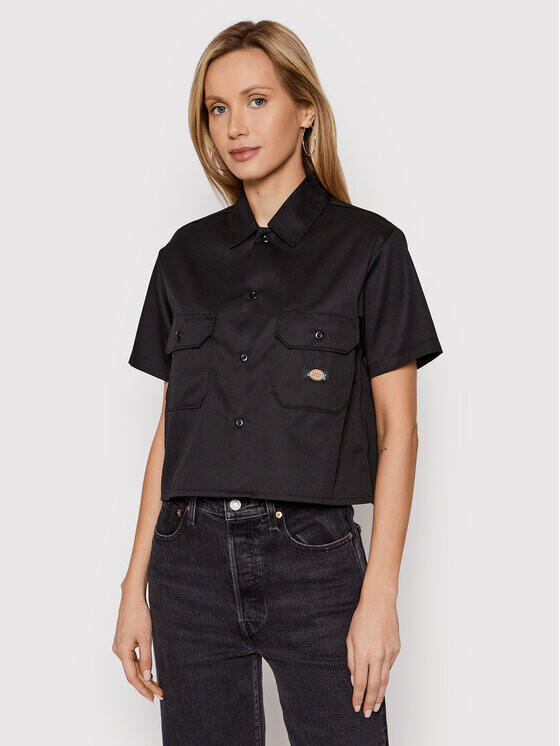 

Рубашка свободного кроя Dickies, черный