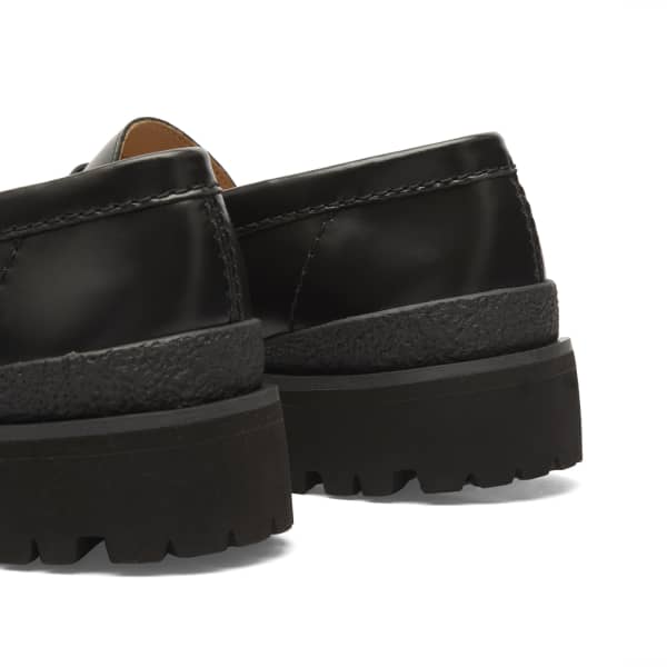 Юконерские лоферы Clarks Originals, черный leather — фото 4