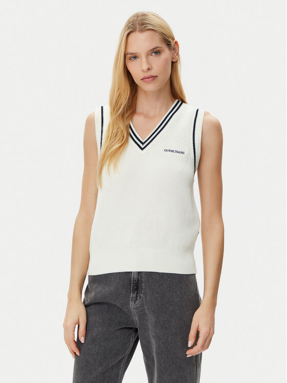 

Свитер обычного кроя W5GR02 Z3HM1 Guess Jeans, экрю