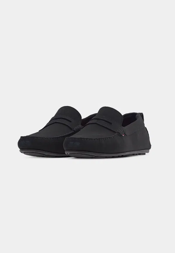 Туфли мокасины Tommy Hilfiger Suede cleat driver shoes, пустынное небо — фото 3