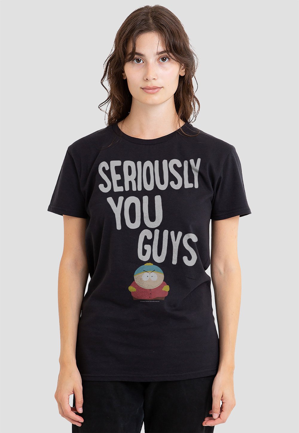 

Футболка с принтом SOUTH PARK THE IM SERIOUSLY Cotton Soul, черный