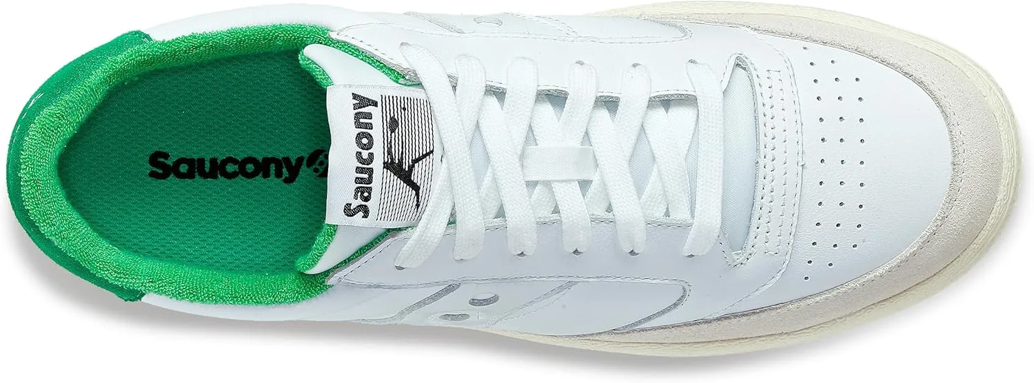 Мужские кроссовки Saucony Jazz Court, белый/зеленый — фото 3