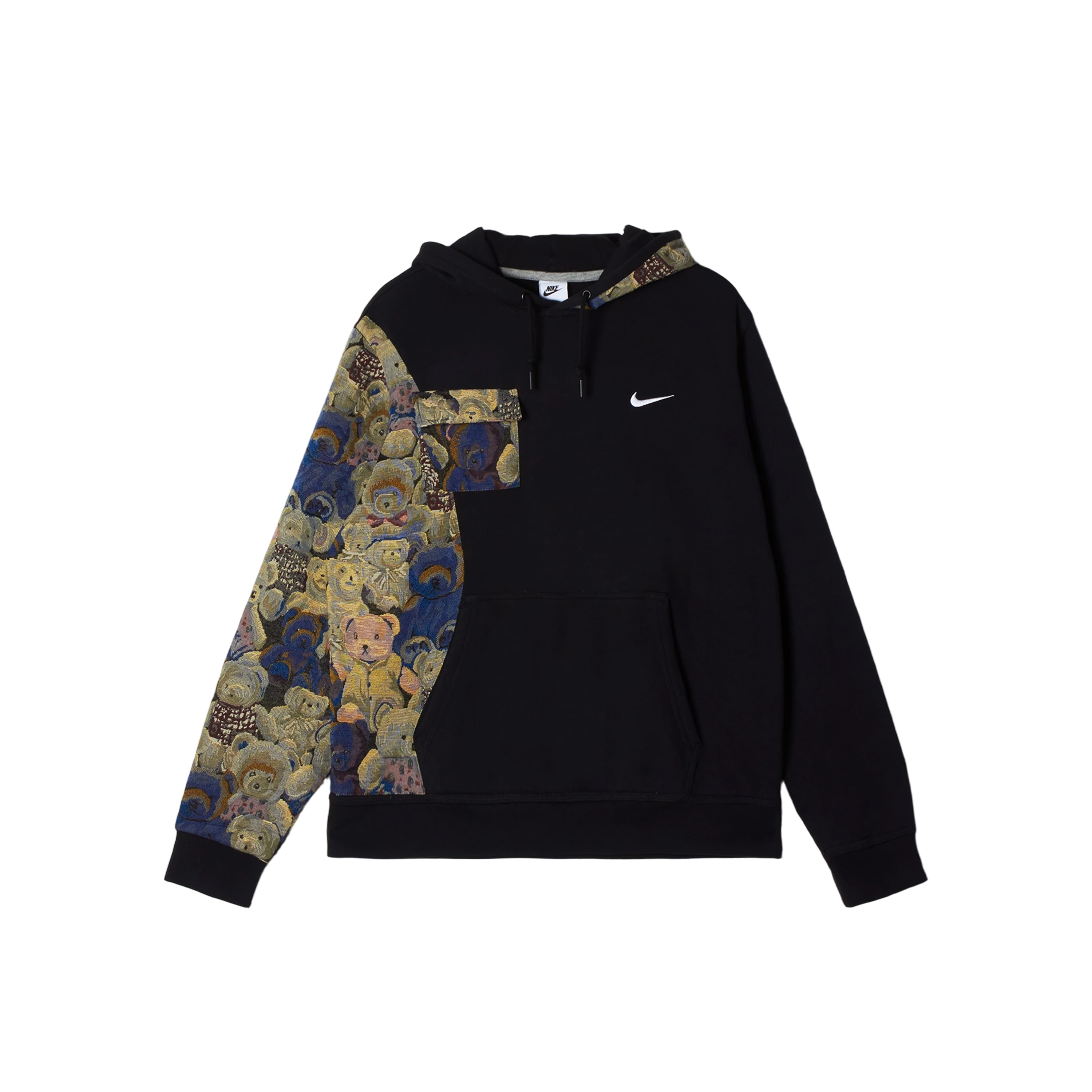 

Nike Мужская толстовка Club с капюшоном, черная, средней толщины