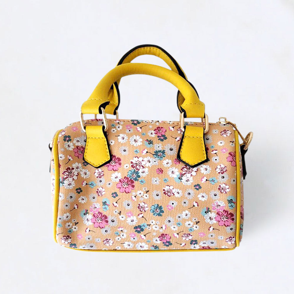 

Цветочная сумка-шоппер или через плечо FASHNZFAB, желтый