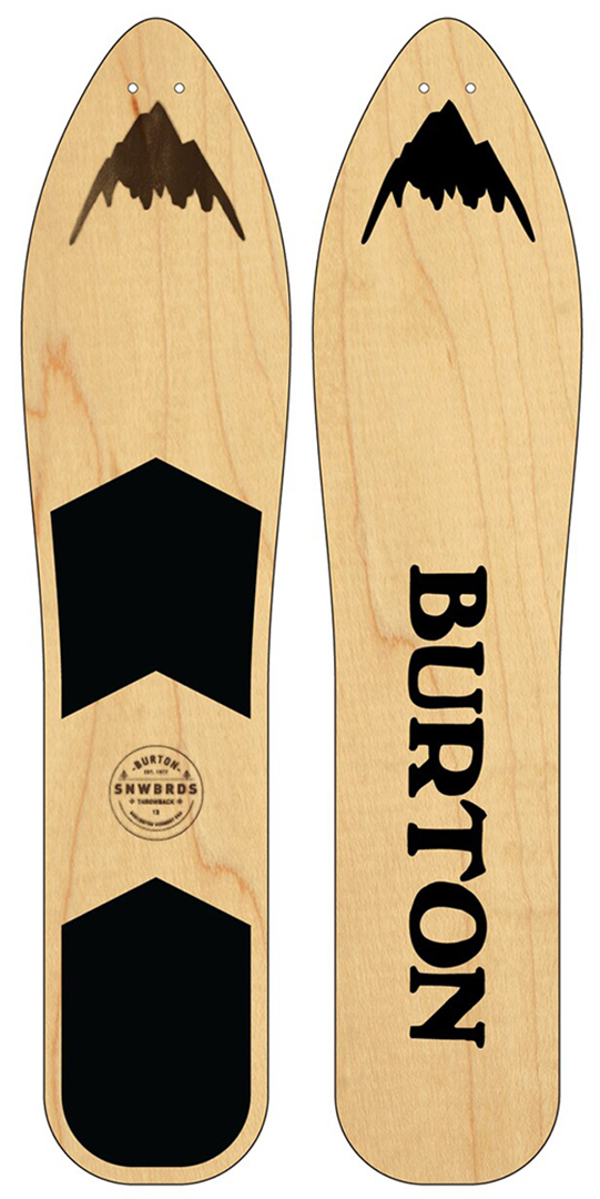 

Burton Сноуборд The throwback 100