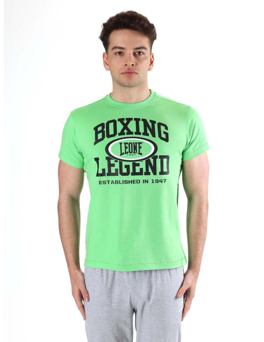 

LEONE 1947 APPAREL Мужская футболка с коротким рукавом с принтом Leone Active Легенда бокса.