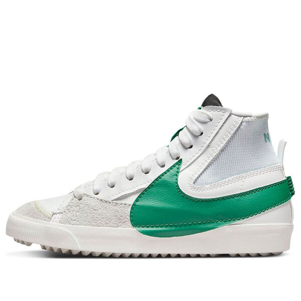 

Кроссовки blazer mid '77 jumbo 'summit white malachite' Nike, белый