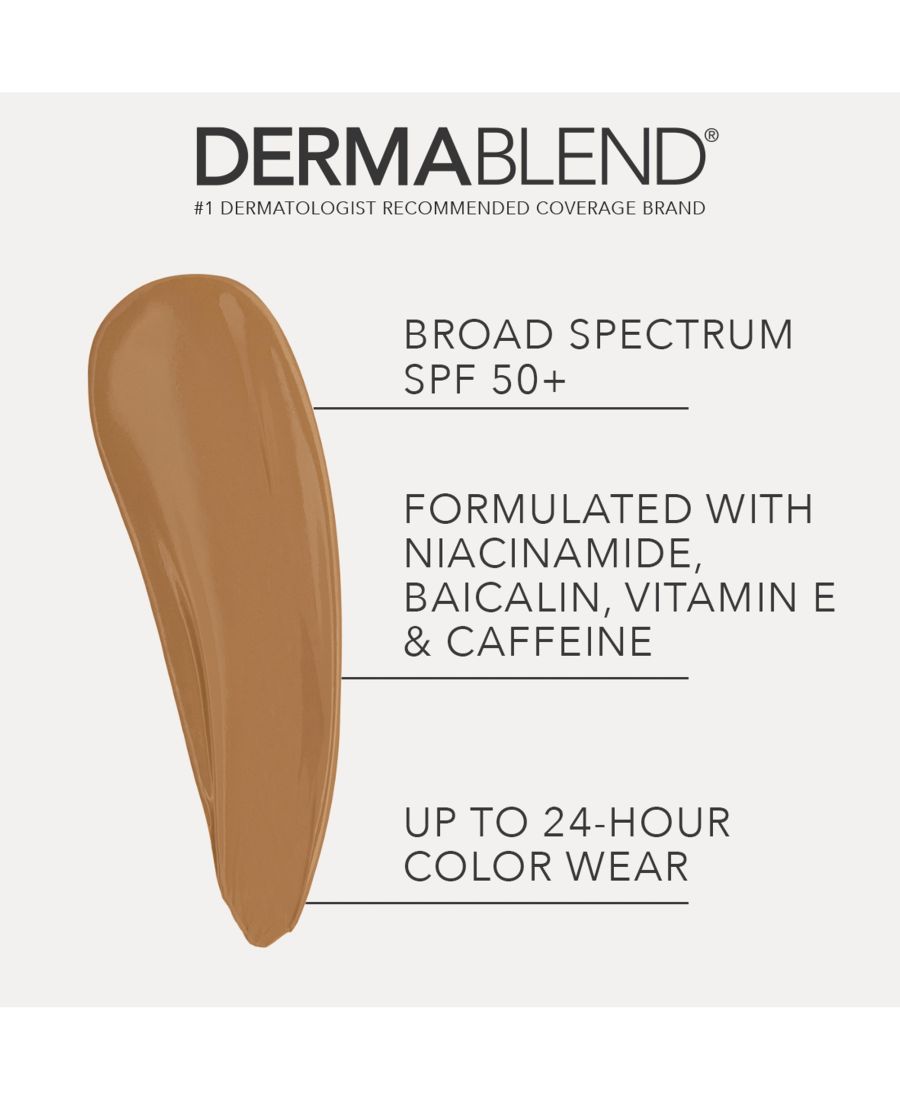 Коррекционный CC-крем с SPF 50 Dermablend, цвет 50n — фото 4