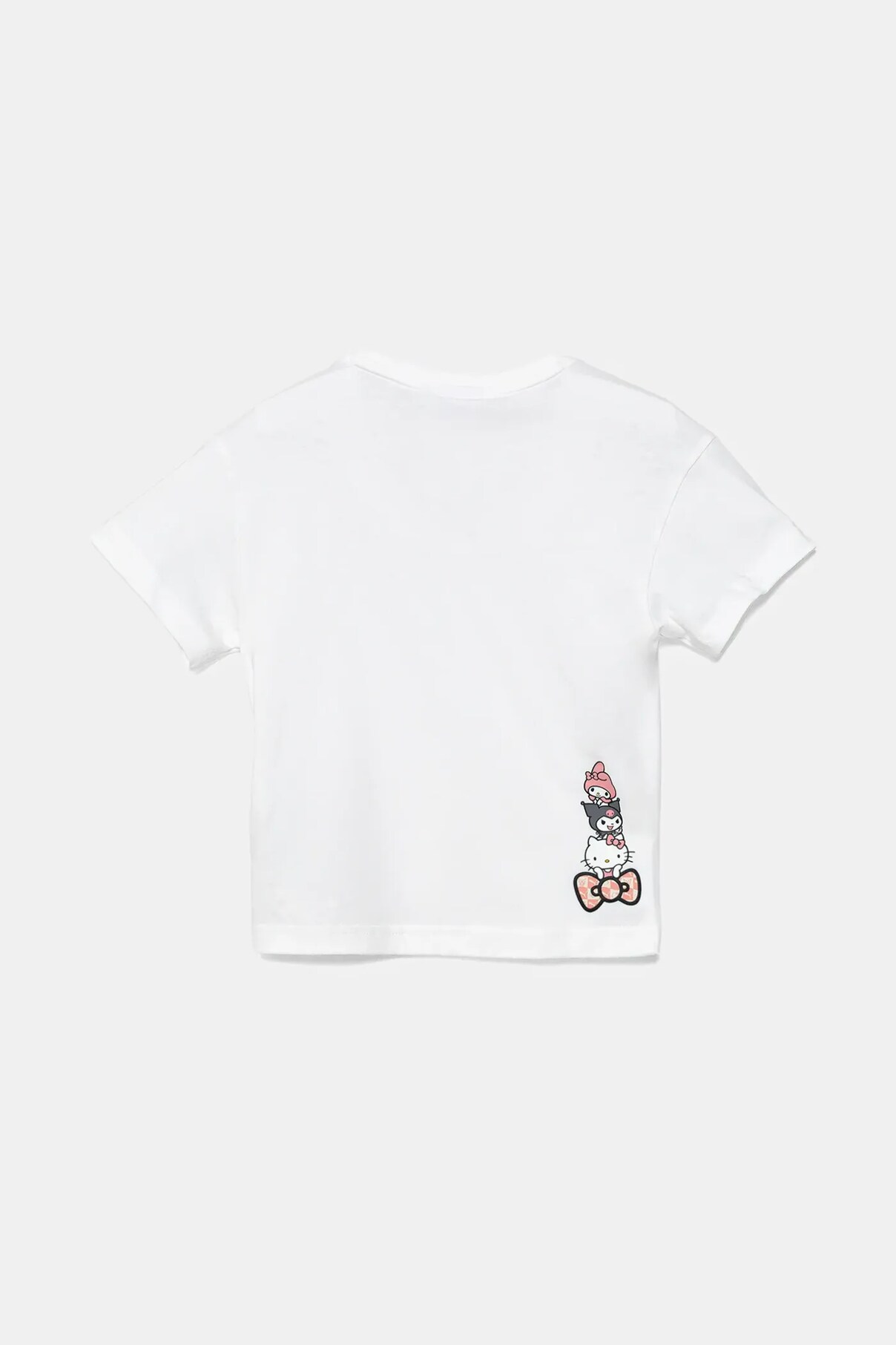 Футболка детская из хлопка с рисунком HELLO KITTY & FRIENDS Puma, белый — фото 3