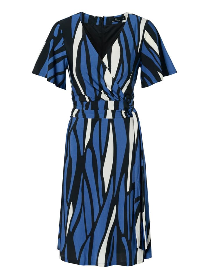

Платье до колена Mart Visser, цвет kleid mit regina-print blau/schwarz