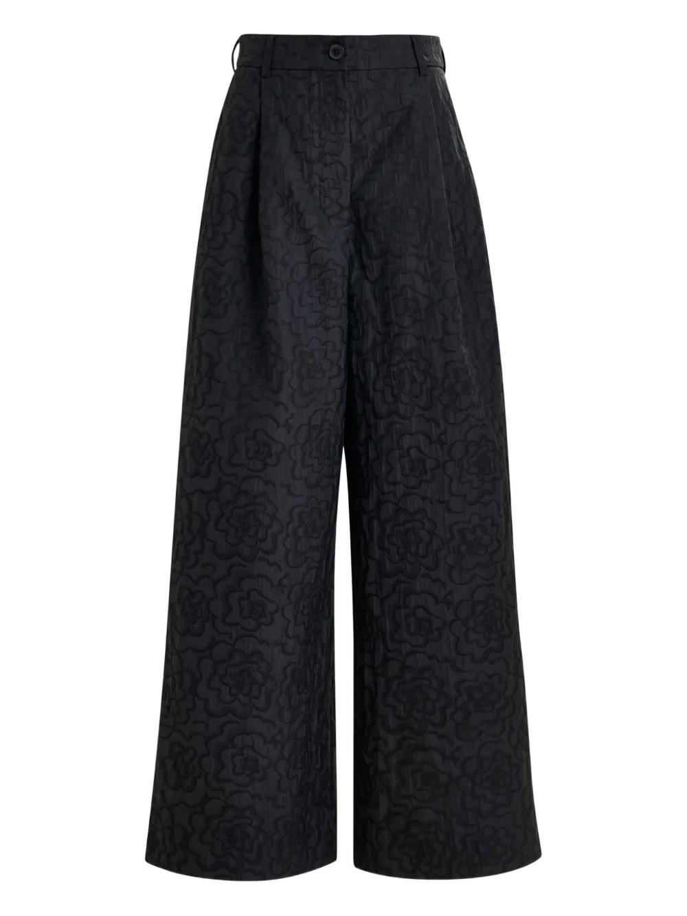 

Жаккардовые брюки Instore Essentiel Antwerp, черный