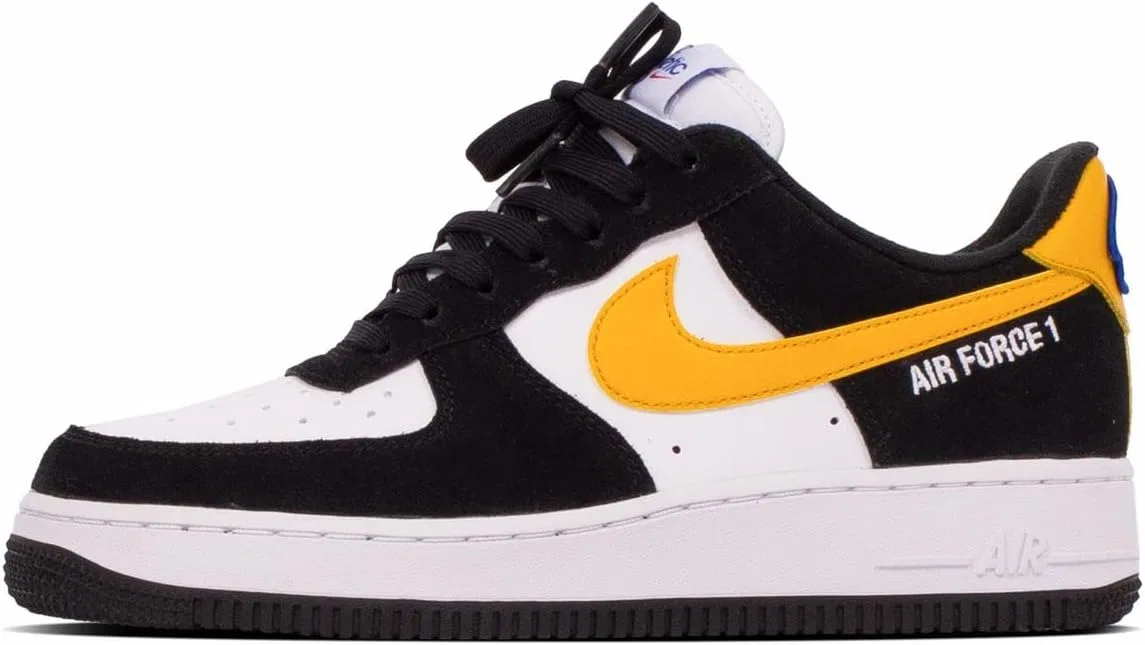 Мужские баскетбольные кроссовки Nike Air Force 1 '07 LV8, Black Dark Sulphur