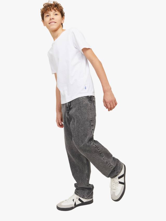 Детские джинсы Chris Loose Fit Jack & Jones, Black Denim — фото 3