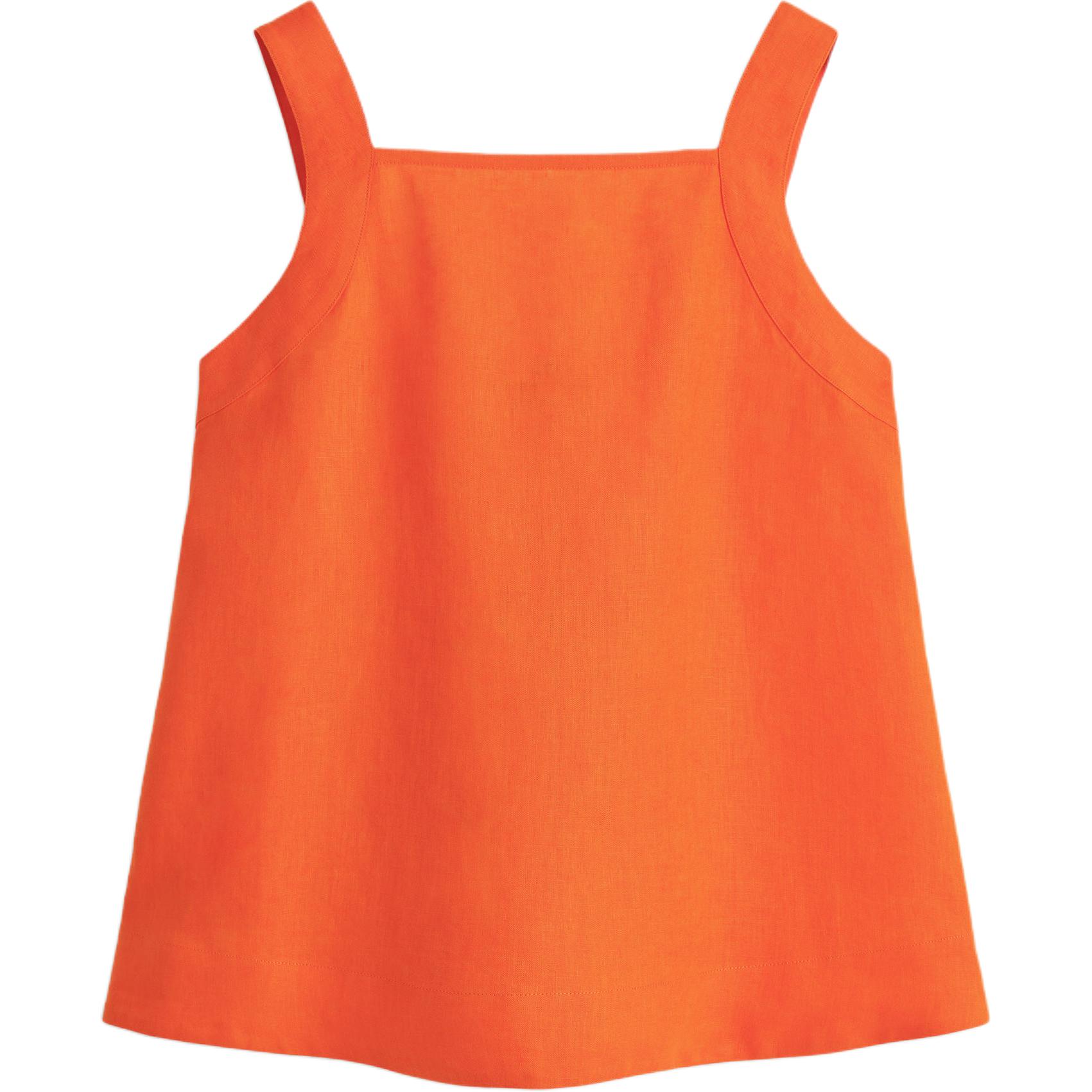 

COS Женская майка оранжевая Orange