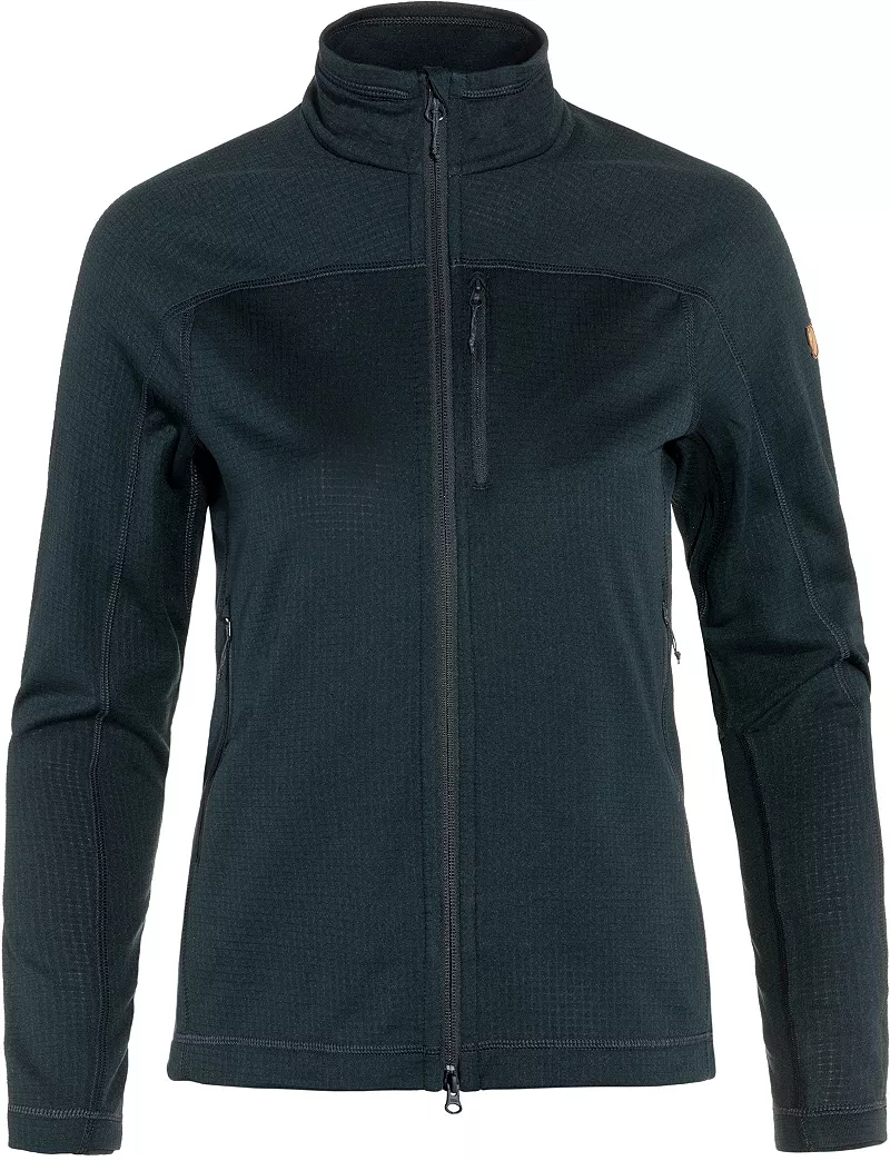 

Женская флисовая куртка Fjallraven Abisko Lite, темно-синий