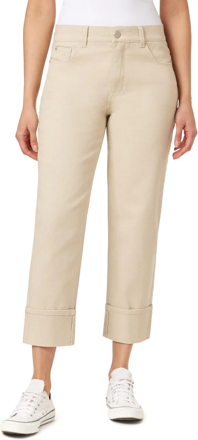 

Angels Forever Young Women's Signature Straight Crop Jeans