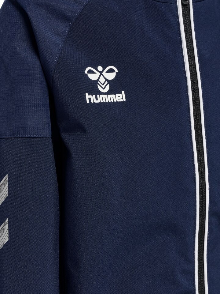 Толстовка Hummel Reißverschluss Jacket Hmllead Multisport Kinder, цвет MARINE — фото 3