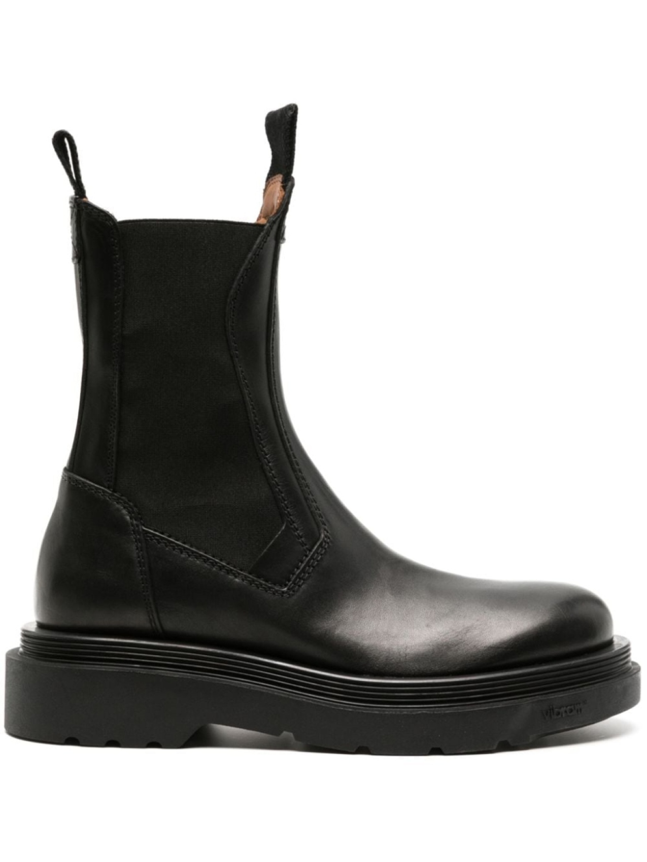 

Buttero Storia chelsea leather boots, черный