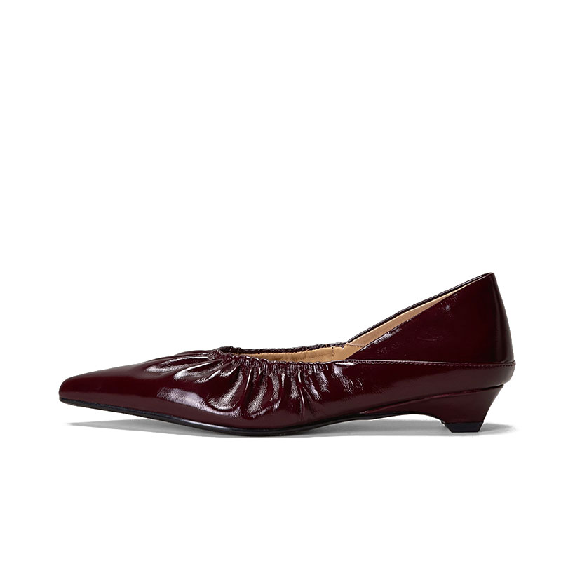 SHOEMAKER QUEEN Женские повседневные туфли-лодочки красно-коричневые, цвет Red Brown