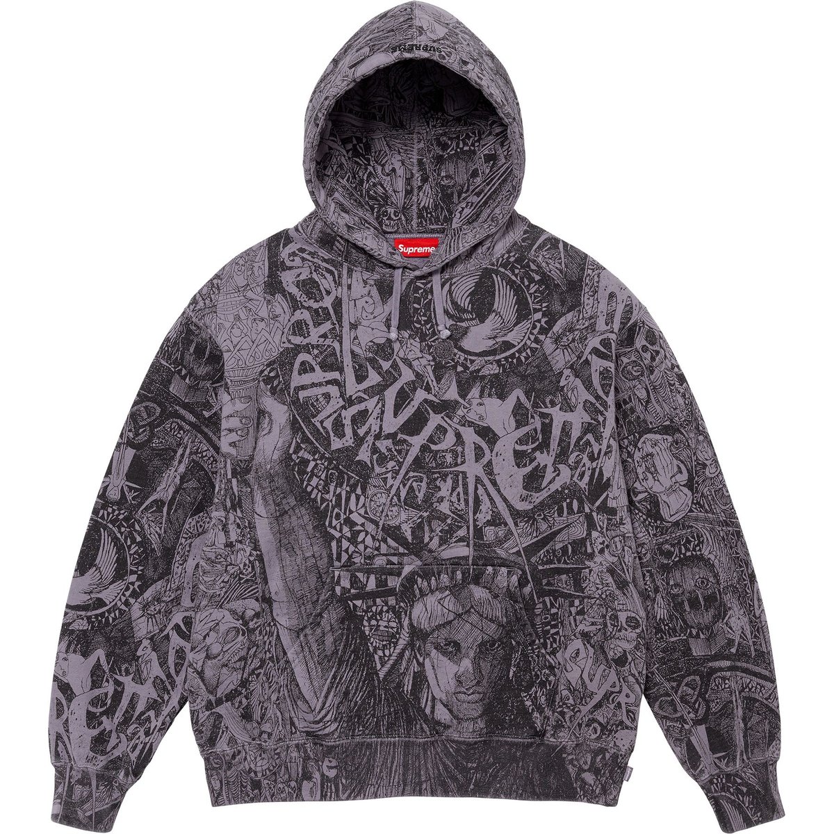 

Толстовка с капюшоном Liberty Supreme, Dark Purple/Dusty Purple
