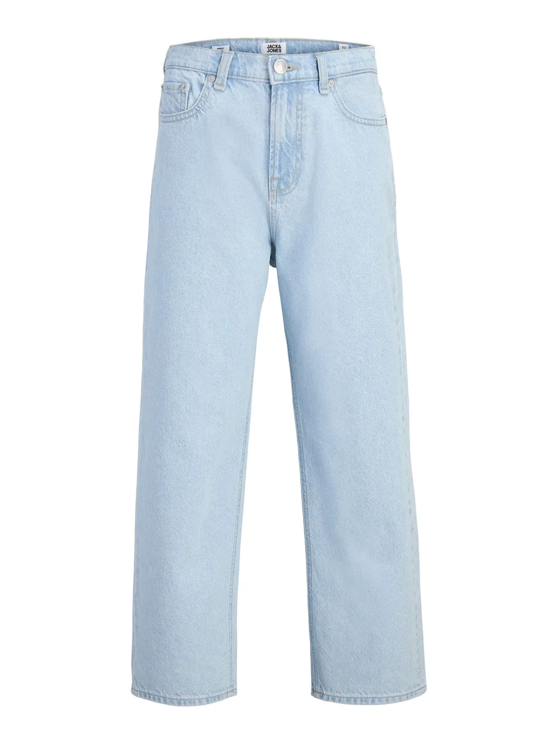 Джинсы baggy fit из денима JACK & JONES Junior, синий деним
