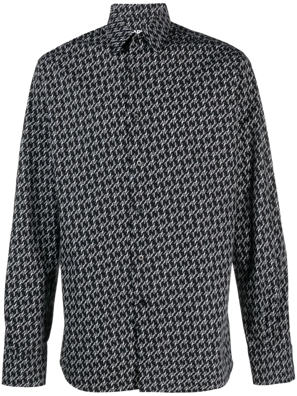 

Рубашка Karl Signature KARL LAGERFELD, черный