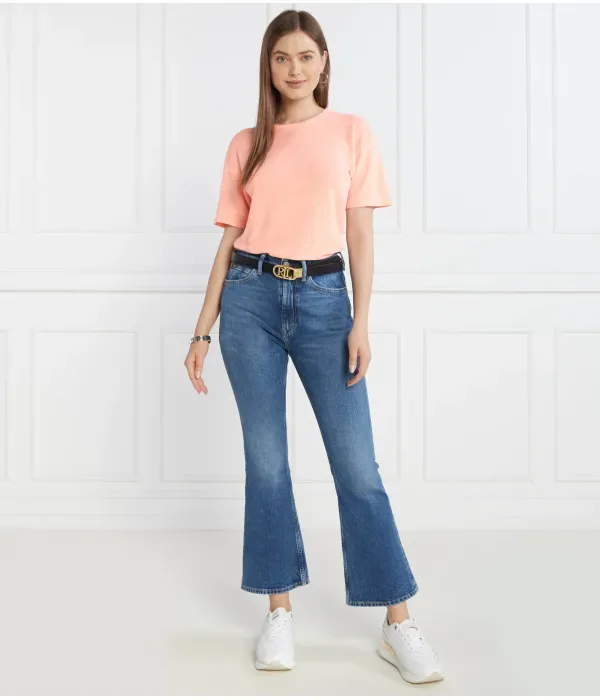 Футболка regular fit Polo Ralph Lauren, коралловый — фото 2