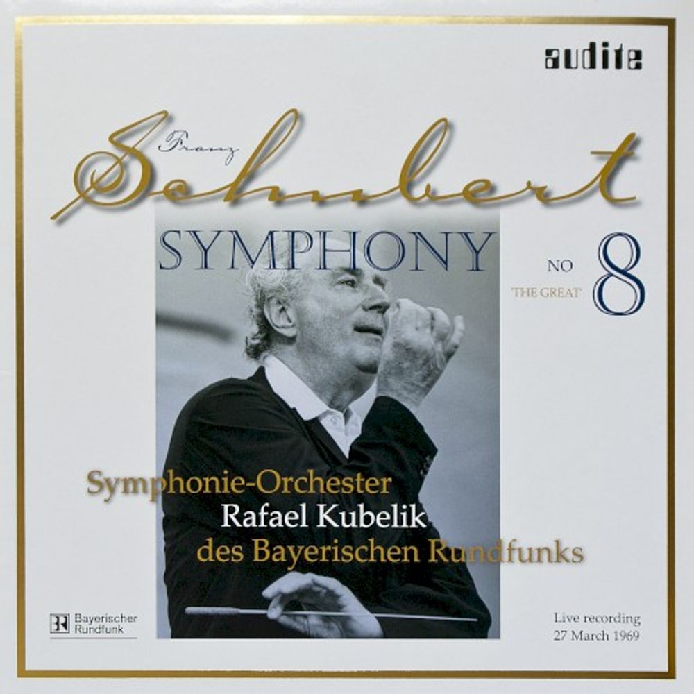 

Виниловая пластинка LP Schubert: Symphony No. 8 "The Great" - Franz Schubert, Rafael Kubelik, Symphonie-Orchester Des Bayerischen Rundfunks