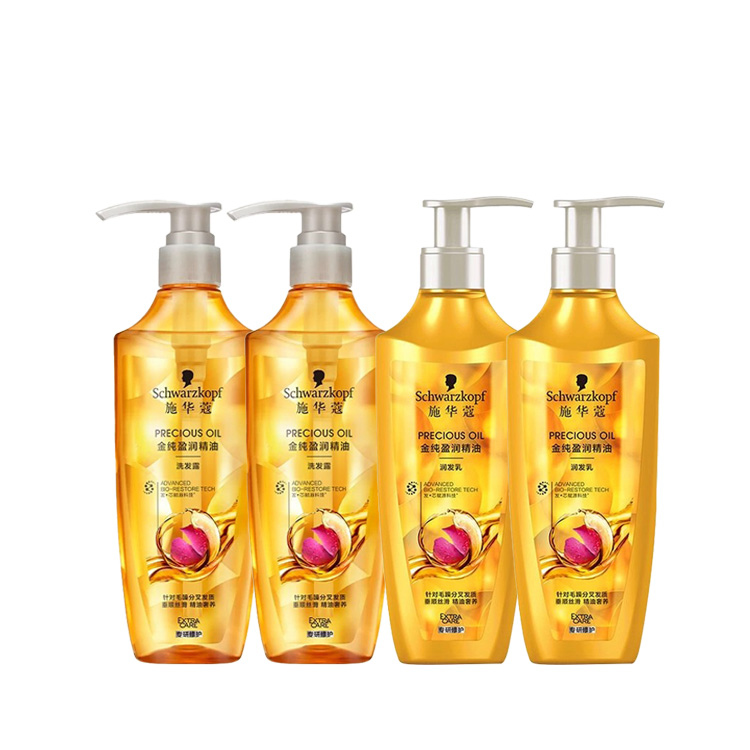

SCHWARZKOPF Набор шампуня и кондиционера shihuakou golden pure с увлажняющим эфирным маслом для очищения и гидратации