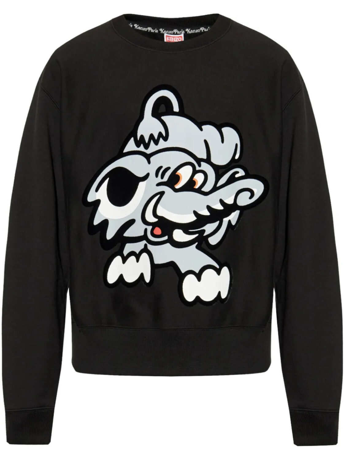 

Толстовка с принтом Kenzo, черный
