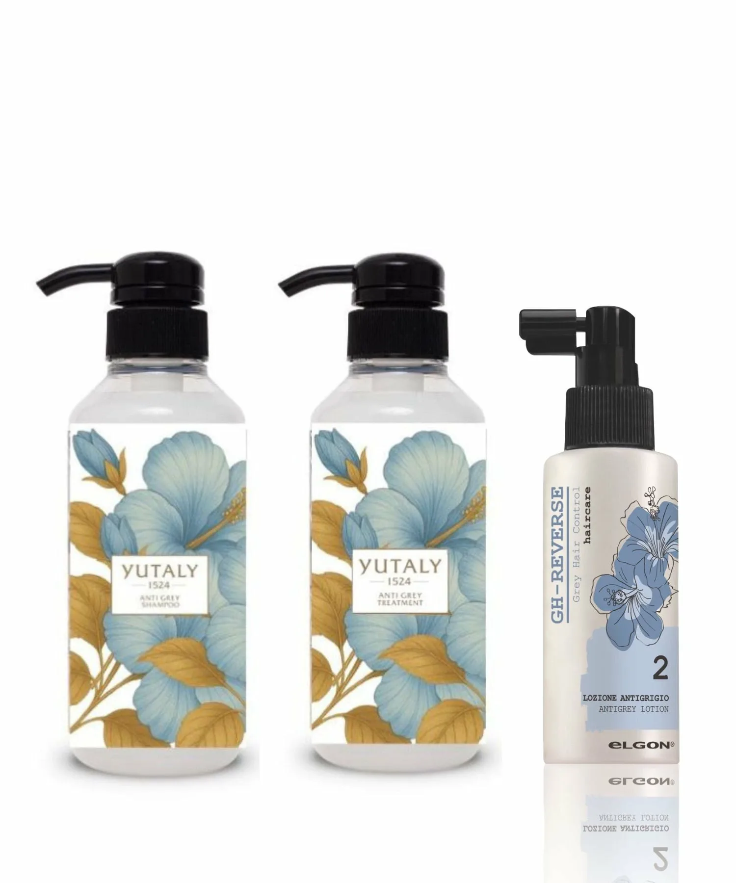 Красота и уход Набор GH Anti-Gray Perfect Set: шампунь + лосьон + маска для волос GH Anti-Gray. Эксклюзивно для салонов красоты. Elgon, others