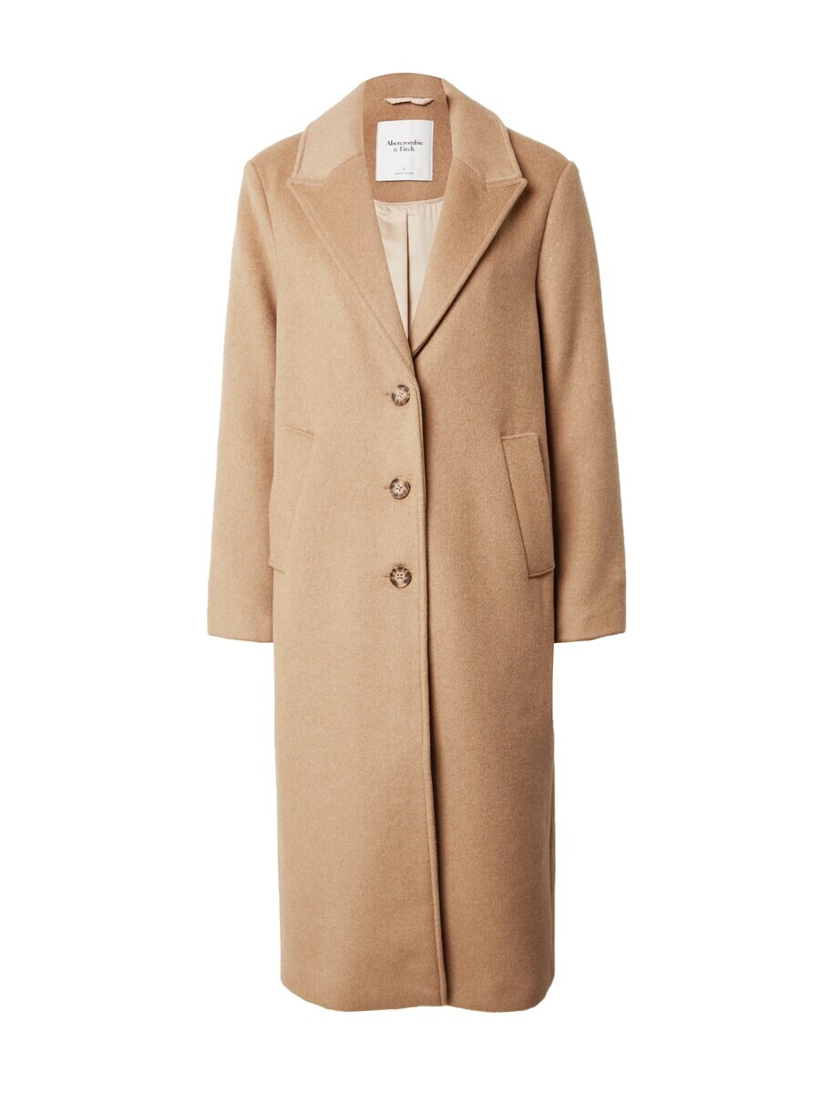 

Шерстяное пальто Abercrombie & Fitch Between-Seasons Coat, цвет cappuccino