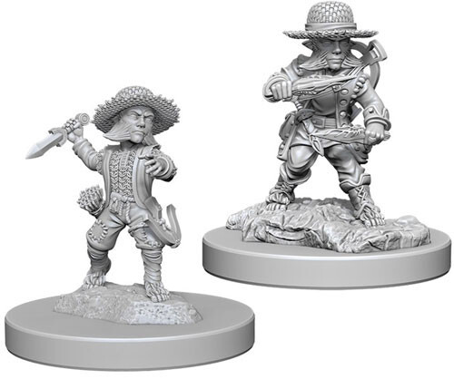 

Миниатюра WizKids/NECA Pathfinder Battles Deep Cuts Unpainted Minis: W6 Male Halfling Rogue